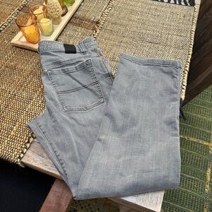 Prana Light Gray Denim Jeans